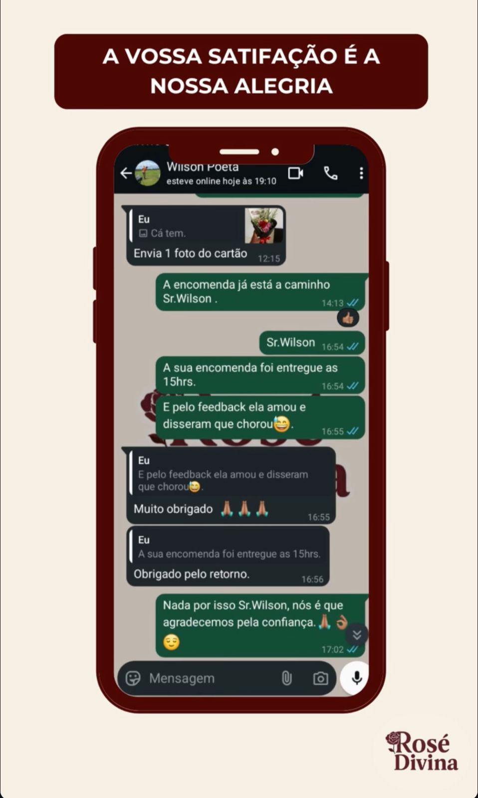 Wilson Poeta — ela amou e chorou